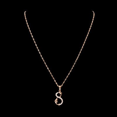 Infinity Dolphin Play Necklace