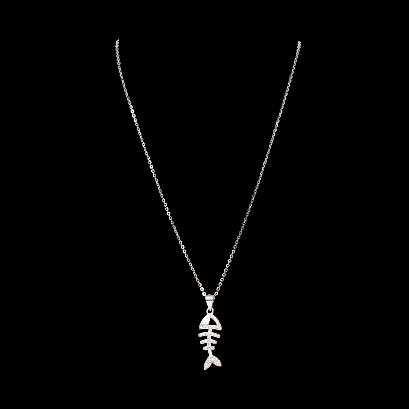 A Fishbone to Pick With You Necklace
