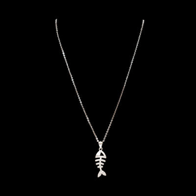 A Fishbone to Pick With You Necklace