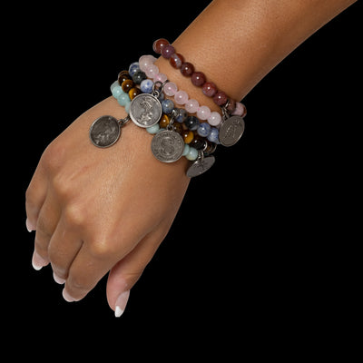 Beach Yoga Series: Marine Life Calming Bead Bracelet