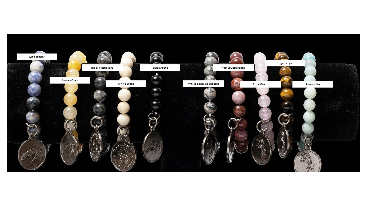 Beach Yoga Series: Marine Life Calming Bead Bracelet